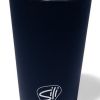 Black Silicone Straight Shape Stemless Shot Glass