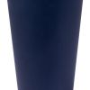 Navy Blue Silicone Straight Shape Stemless Pint Glass