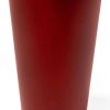 Dark Red Silicone Straight Shape Stemless Pint Glass