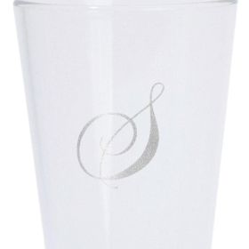 Clear Silicone Straight Shape Stemless Pint Glass
