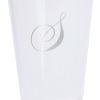 Clear Silicone Straight Shape Stemless Pint Glass