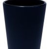 Black Silicone Straight Shape Stemless Pint Glass