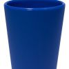 Blue Silicone Straight Shape Stemless Pint Glass