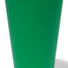 Forest Green Silicone Straight Shape Stemless Pint Glass