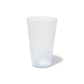 Seashell Silicone Straight Shape Stemless Pint Glass