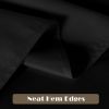 6 Pack Black Tablecloth 60 x 84 Inch